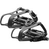 image:imageBV Bike Pedals Shimano SPDLook Delta Compatible 916 with Toe Clips  Peloton Pedals for Regular Shoes  Toe Cages for Peloton Bike  Exercise Bike Pedals  Universal Fit Bicycle PedalSpd Pedal and Toe Cage