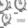 image:imageBV Bike Wall Mount with Scratch Protection  HeavyDuty Vertical Bike Hanger with up to 40lb Capacity for Garage and Indoor Bike Storage Foldable Design Bike Rack Garage Bike Hangers for Garage