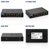 image:imageBVTech 5 Port Gigabit PoE Switch 4 PoE 55W Compact Wall MountablePOESW501GPLUSFBA